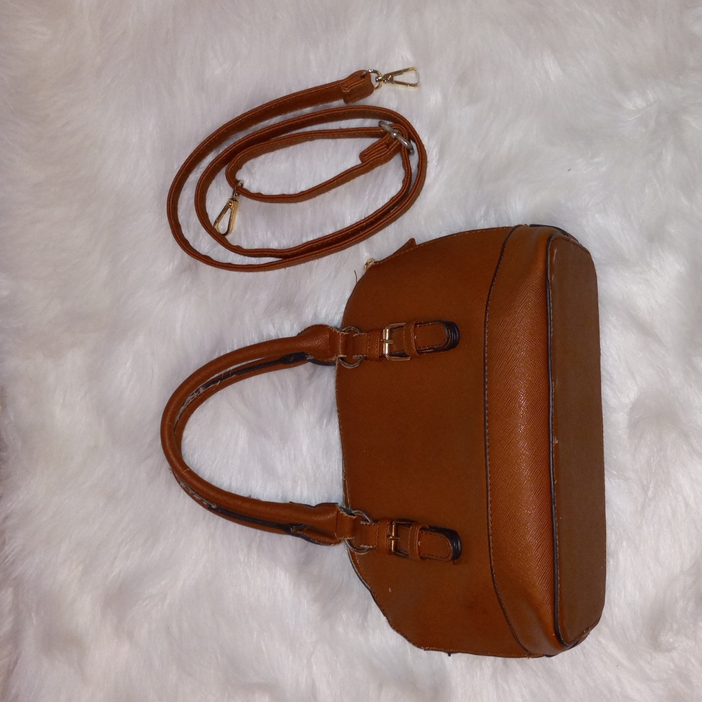 Brown shoulder/crossbody bag - Picture 2 of 9